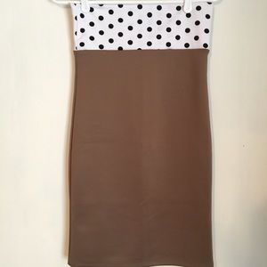 BNWT XS Agnes and Dora Polka Dot Pencil Skirt